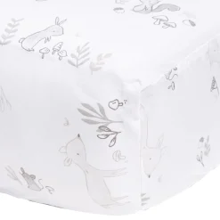 Fitted Crib Sheet - Forest