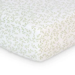 Fitted Crib Sheet - Greenery