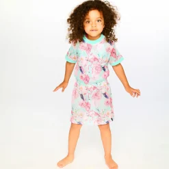 Flamingos Beach Dress 7-12