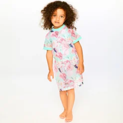 Flamingos Beach Dress 7-12