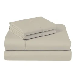 Flannel Twin Sheet Set Oatmeal