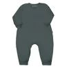 Fleece Jumpsuit 9-12m- Herb