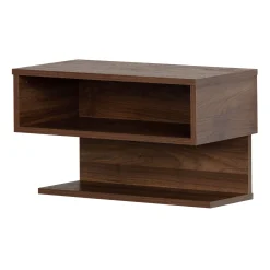 Floating Nightstand - Sazena Natural Walnut
