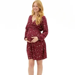Floral AOP Maternity Dress