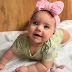 Floral Check Bodysuit 3-24m