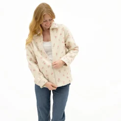 Floral Sherpa Jacket