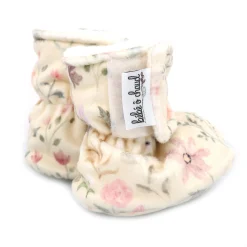 Floral Velux Slippers 0-6m