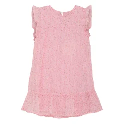 Flower Lurex Dress 2-6y