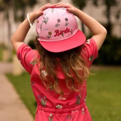 Flower Print Snapback 2-16