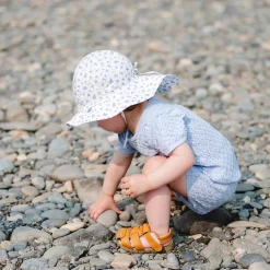 Flower Print Uv Hat 12-18m