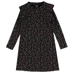 Flowers AOP Romance Dress 7-14