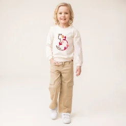 Flowers Cargo Pants 2-12