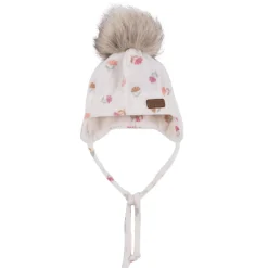 Flowers Fleece Beanie 2-6