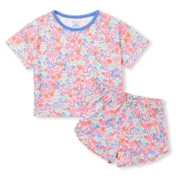 Flowers Pajama Set 3-10