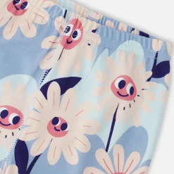 Flowers Pajama Set 7-10