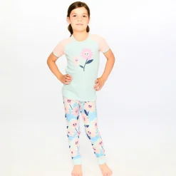 Flowers Pajama Set 7-10