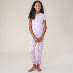 Flowers 3pc Pajamas 2-12
