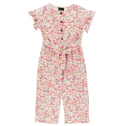 Flowers Pinnic Jumpsuit 2-8y