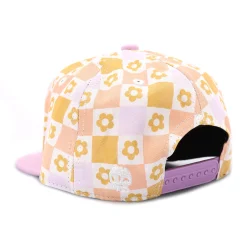 Flowers Plaid Snapback 6-24m