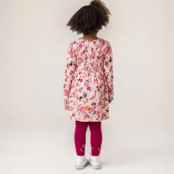 Flowers Printed Dress 2-12