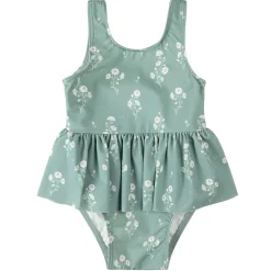 Flowers Printed Swimsuit 2-6y