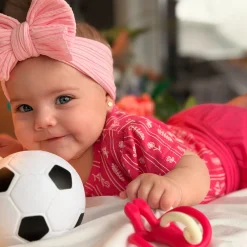 Flowers Stripe Bodysuit 3-24m