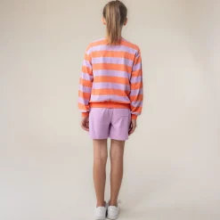 Flowers Striped Sweatshirt 212