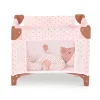 Folding Playpen for Baby Doll - Pink Stars