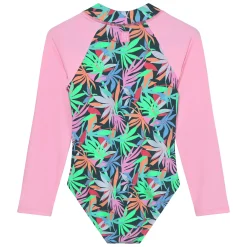 Foliage Aop Uv Swimsuit 2-12