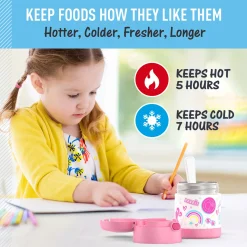 Food Jar Thermos 290ml - Barbie