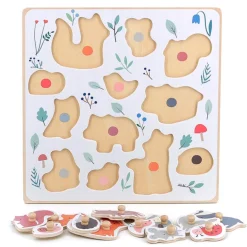 Forest Animals Peg Puzzle