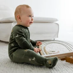 Forest Velvet Pajamas 0-24 months