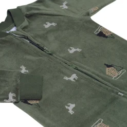 Forest Velvet Pajamas 0-24 months