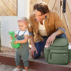 Forma Backpack Diaper Bag - Black