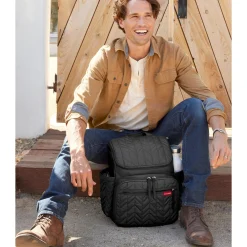 Forma Backpack Diaper Bag - Black