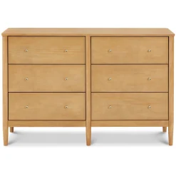 Frem 6-Drawer Dresser - Honey