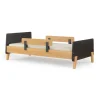 Fun Twin Bed - Graphite/Red Oak (2 Boxes)