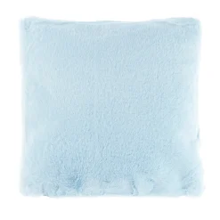 Fur Cushion - Blue