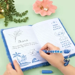 Fuzzy Journal and Pen - Stitch