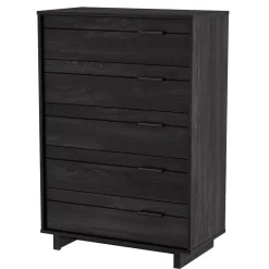 Fynn 5-Drawer Chest - Gray Oak