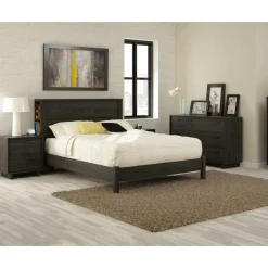 Fynn 2-Drawer Nightstand - Gray Oak