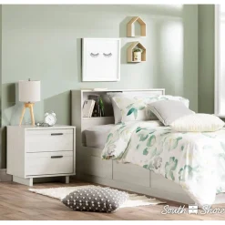 Fynn 2-Drawer Nightstand - Winter Oak