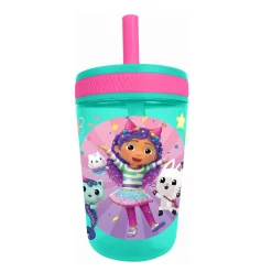 Gabby's Dollhouse Tumbler With Silicone Straw