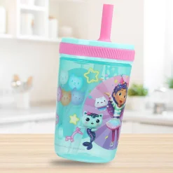 Gabby's Dollhouse Tumbler With Silicone Straw