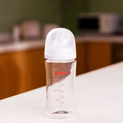 Glass Bottle 8oz With M Nipple