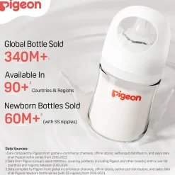 Glass Bottle 8oz With M Nipple