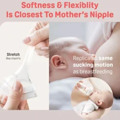 Glass Bottle 8oz With M Nipple