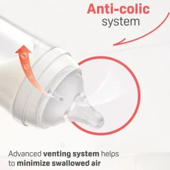 Glass Bottle 8oz With M Nipple