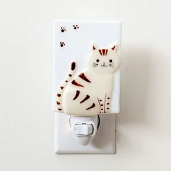 Glass Nightlight - Sammy the Cat