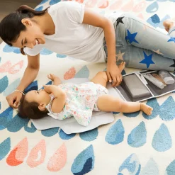 Go Change™ Designer Diaper Changer - Grey